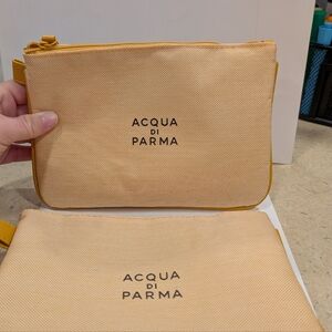 (2) Acqua Di Parma Business Class Amenities Bags
